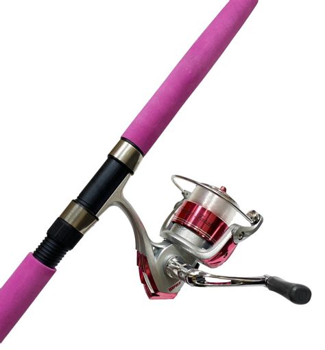 pink fishing rod